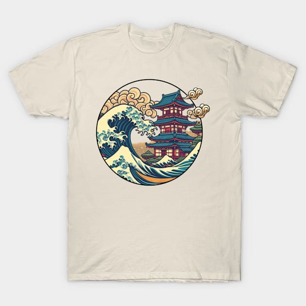 Japanese style T-Shirt by CH - B